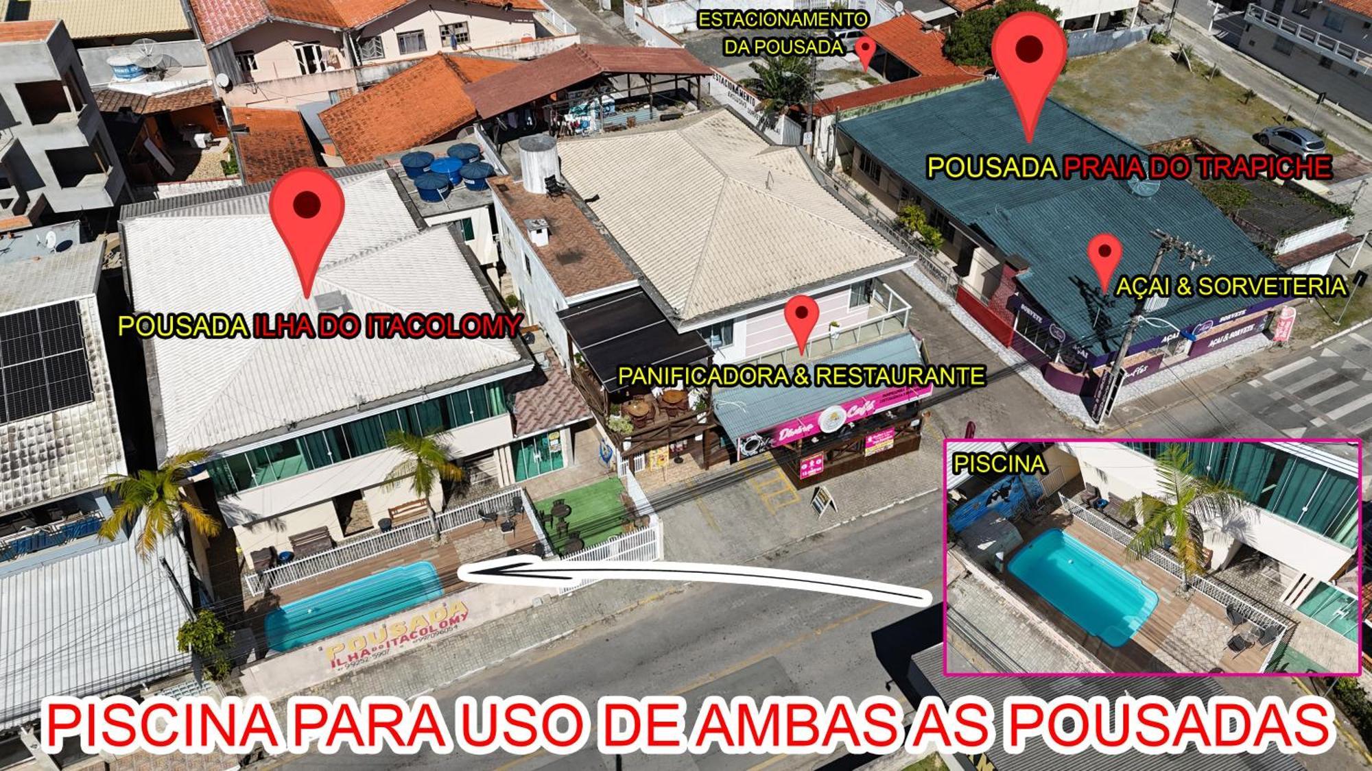 פנייה Pousada Praia Do Trapiche מראה חיצוני תמונה